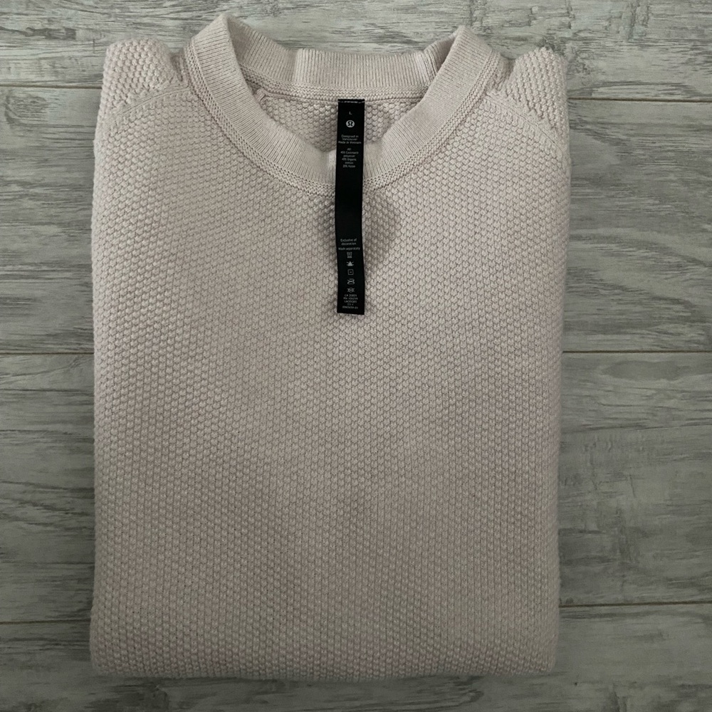 Lululemon Textured Knit Crewneck - Large